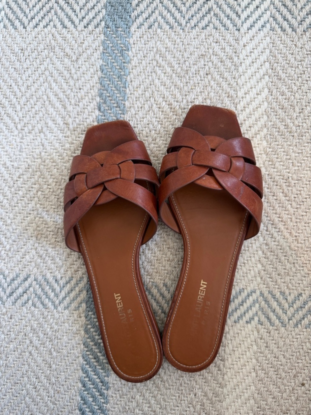 Saint Laurent Tribute Sandal Size 37